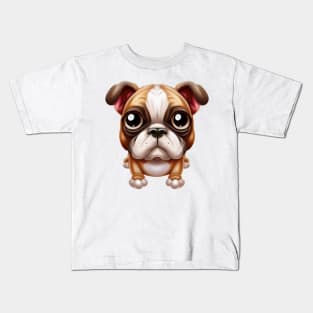 Pawfect Spanish Bulldog, Kids T-Shirt